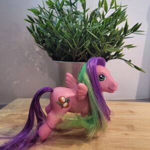 Pink and Purple Winged Pony Toy